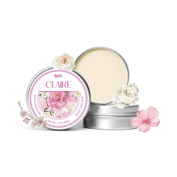 LABBI - ‘Claire’ Round Solid Perfume