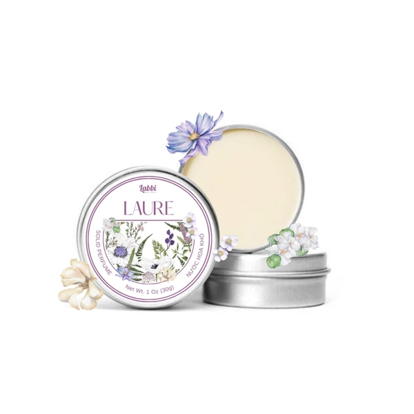 LABBI - ‘Laure’ Round Solid Perfume