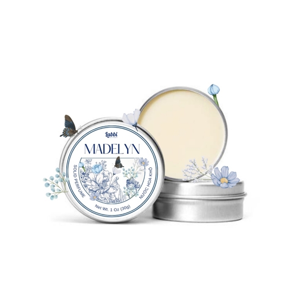 LABBI - ‘Madelyn’ Round Solid Perfume