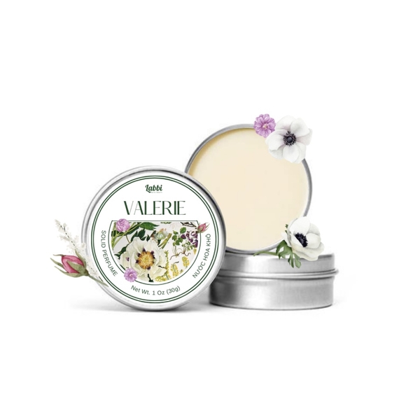 LABBI - ‘Valerie’ Round Solid Perfume