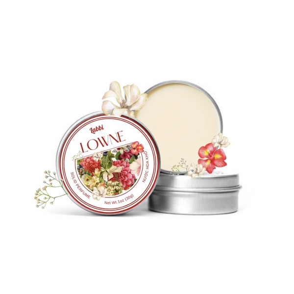 LABBI - ‘Lowne’ Round Solid Perfume