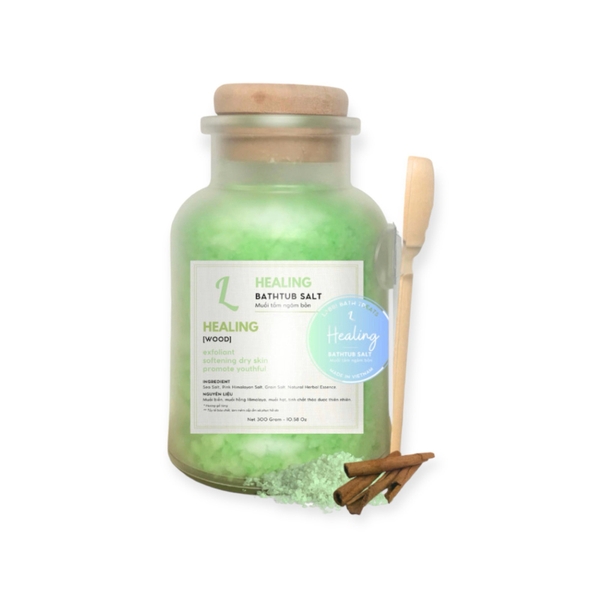 LABBI - ‘Healing’ Herbal Bath Salt Bottle