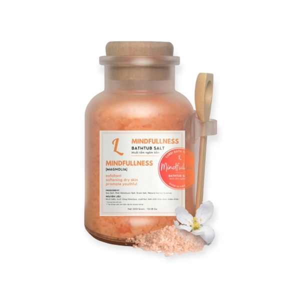 LABBI - ‘Mindfullness’ Herbal Bath Salt Bottle