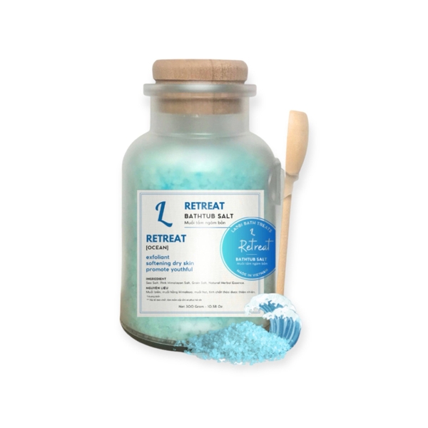 LABBI - ‘Retreat’ Herbal Bath Salt Bottle