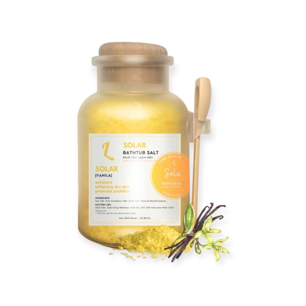 LABBI - ‘Solar’ Herbal Bath Salt Bottle