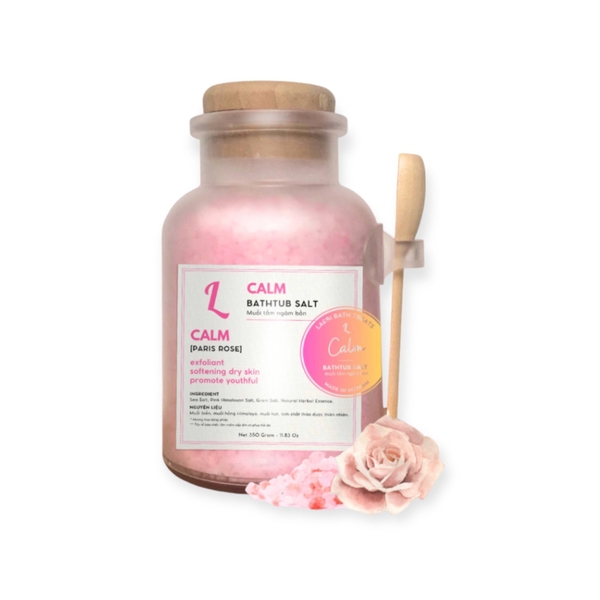 LABBI - ‘Calm’ Herbal Bath Salt Bottle