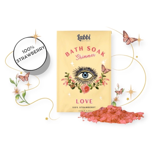 LABBI - ‘Love’ Shimmer Bath Soak