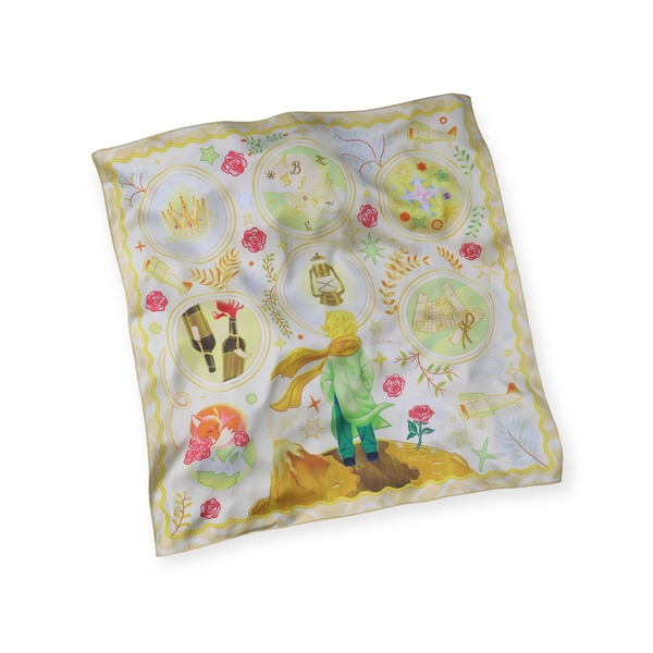 LA'ARTISAN - ‘Hoàng Tử Bé - The Little Prince’ Square Scarf