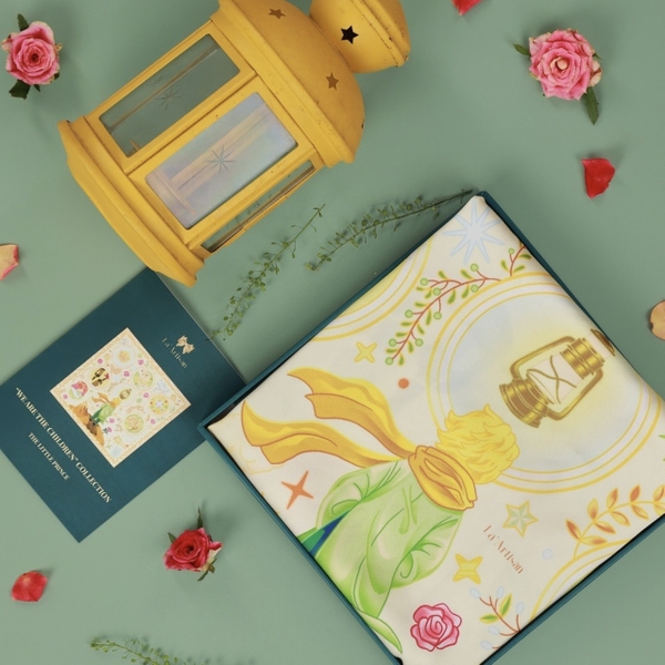LA'ARTISAN - ‘Hoàng Tử Bé - The Little Prince’ Square Scarf
