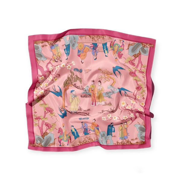 LA'ARTISAN - ‘Truyện Kiều - The Tale Of Kieu’ Square Scarf