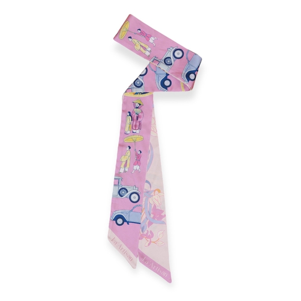 LA'ARTISAN - ‘Nam Phương Hoàng Hậu - Queen Nam Phuong’ Twilly Scarf
