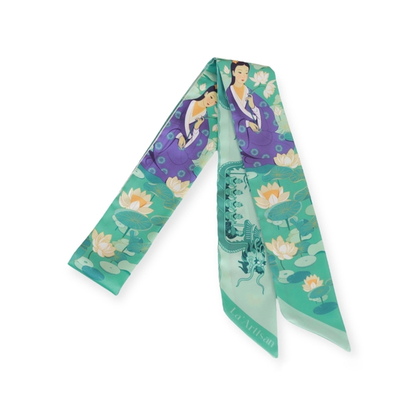 LA'ARTISAN - ‘Công Chúa An Tư - Princess An Tu’ Twilly Scarf