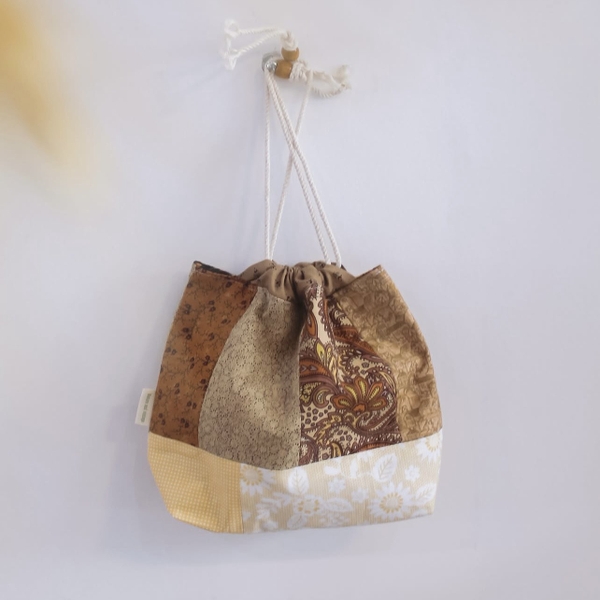 RUNG HANDMADE - Quilt Pouch in Golden Field