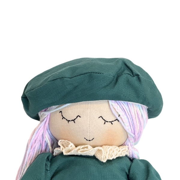 RUNG HANDMADE - Anne Doll in Teal Dress
