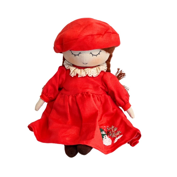 RUNG HANDMADE - Anne Doll in Red Dress