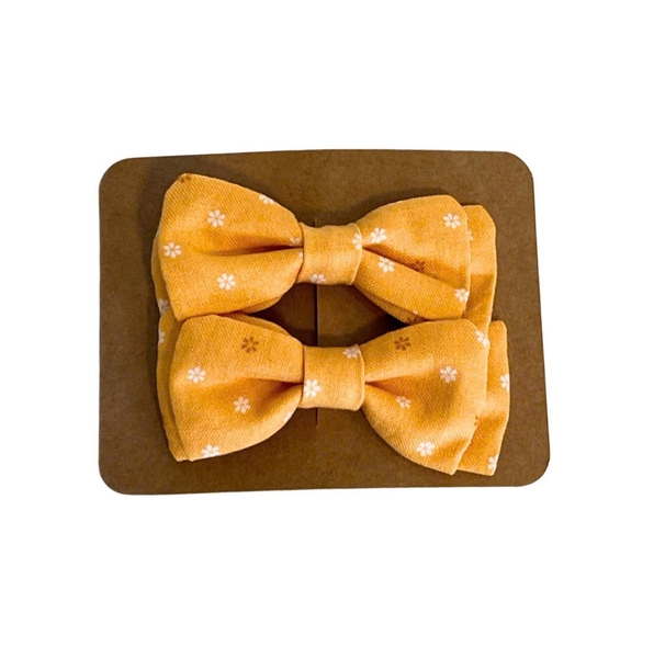 RUNG HANDMADE - Fabric Hair Bow (Set Of 02)