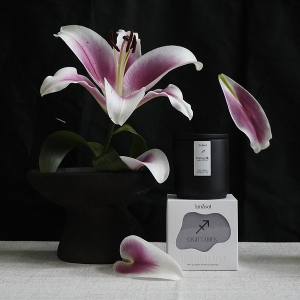 LUNASOL - ‘Sagittarius' Zodiac Scented Candle