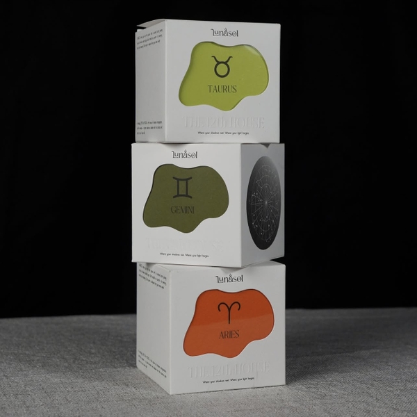 LUNASOL - 'Taurus' Zodiac Scented Candle