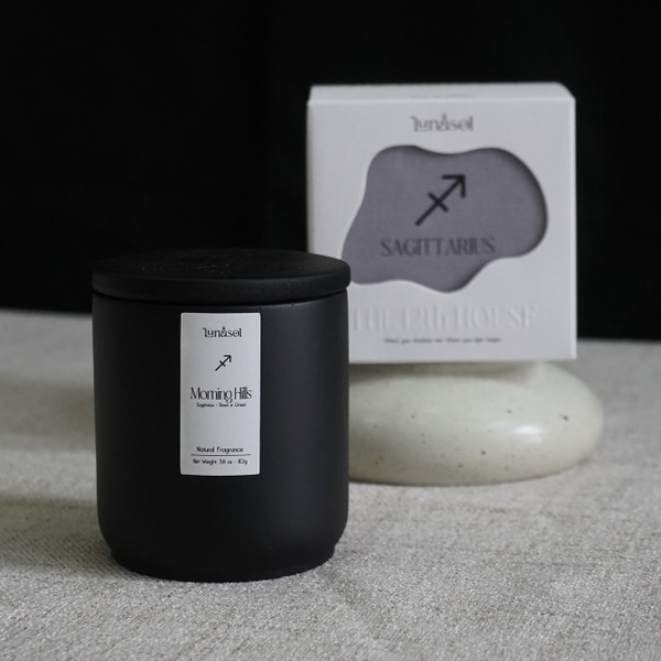 LUNASOL - ‘Sagittarius' Zodiac Scented Candle