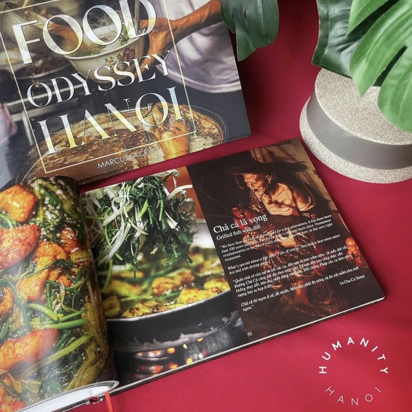 MARCUS LACEY - Food Odyssey Hanoi Book