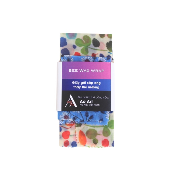 Ao Art Handmade - Bee Wax Wraps (Set Of 03)