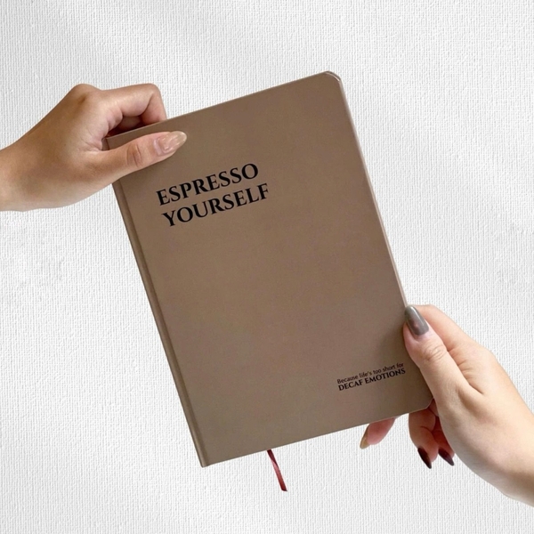 THE JOY - 'Espresso Yourself' Notebook