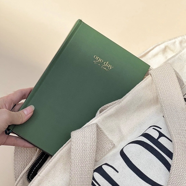 THE JOY - ‘One Day At A Time’ Notebook in Green