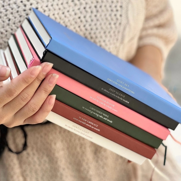 THE JOY - ‘One Day At A Time’ Notebook in Black