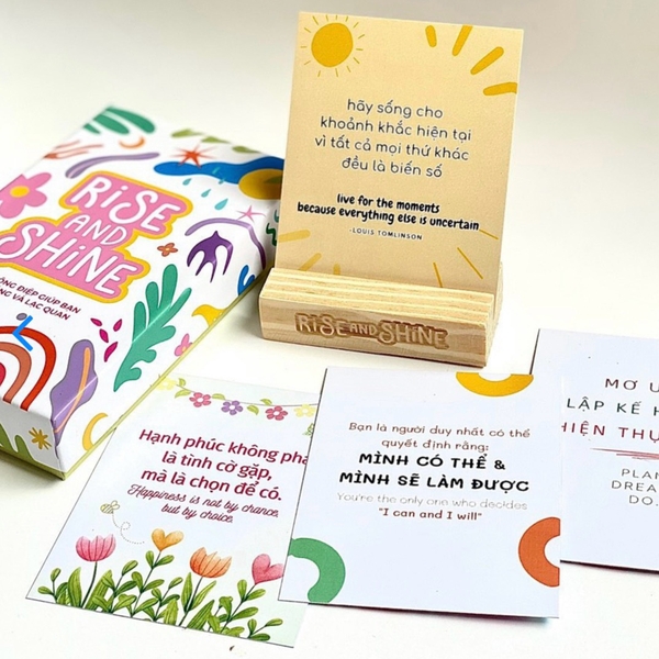 THE JOY - 'Rise & Shine' Box Of Card
