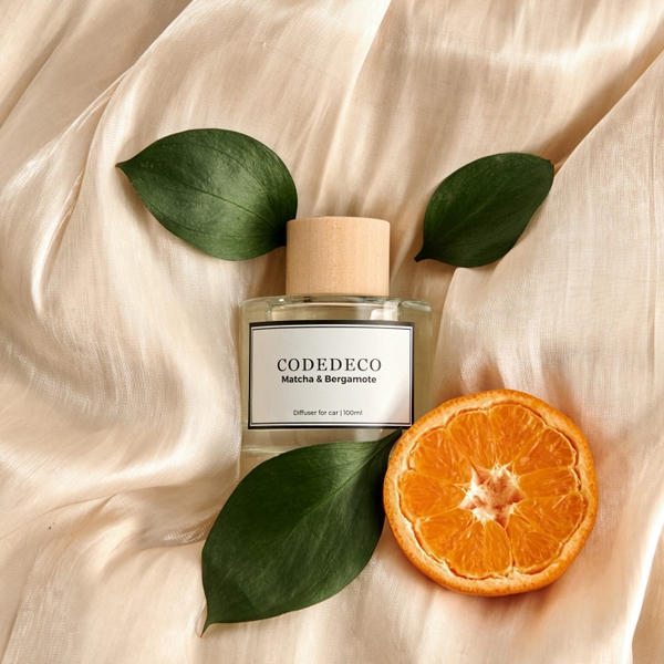CODEDECO - ‘Matcha & Bergamote’ Car Diffuser