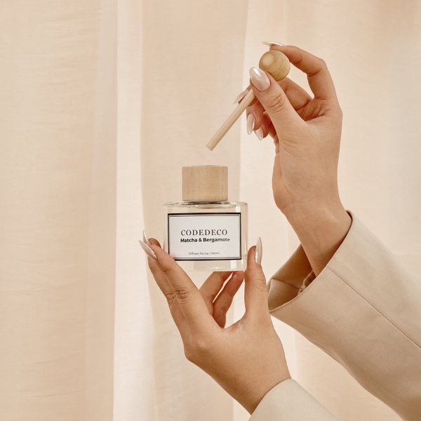 CODEDECO - ‘Matcha & Bergamote’ Car Diffuser