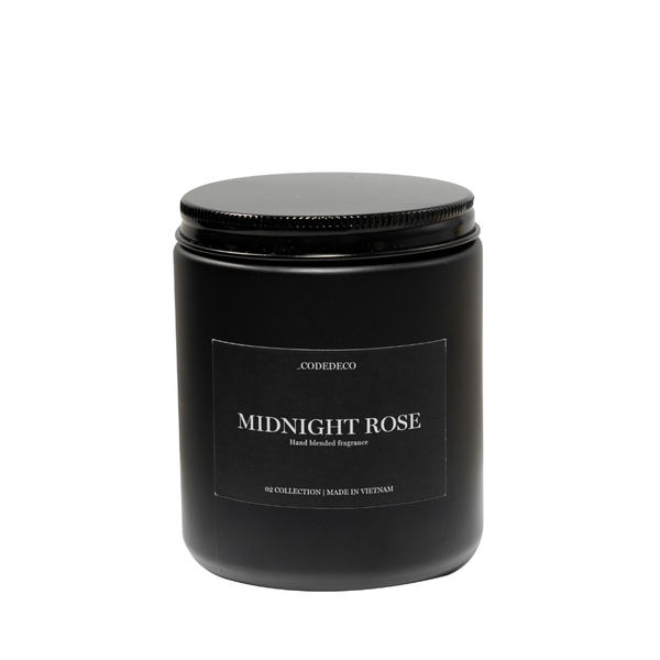 CODEDECO - ‘Midnight Rose’ Scented Candle 105GR