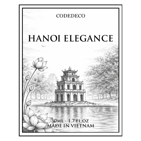 CODEDECO - ‘Hanoi Elegant’ Oil Perfume 50ML