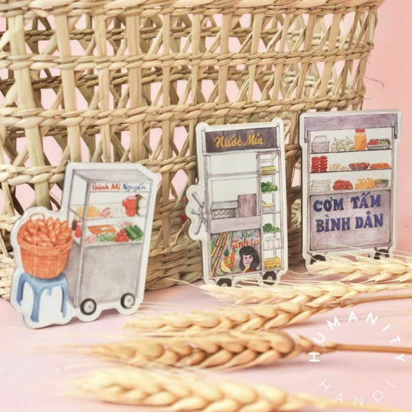 PHANHSHI STUDIO - ‘Cơm Tấm Stand’ Magnet