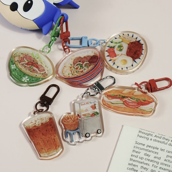 PHANHSHI STUDIO - ‘Cơm Tấm / Broken Rice’ Keychain