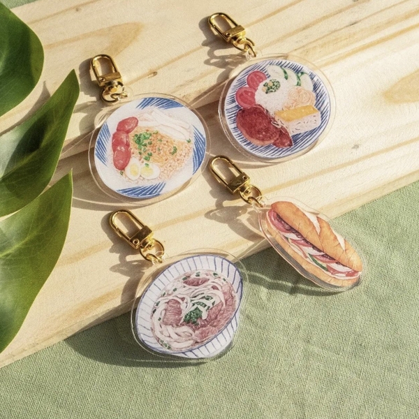 PHANHSHI STUDIO - ‘Phở Bò / Beef Pho’ Keychain