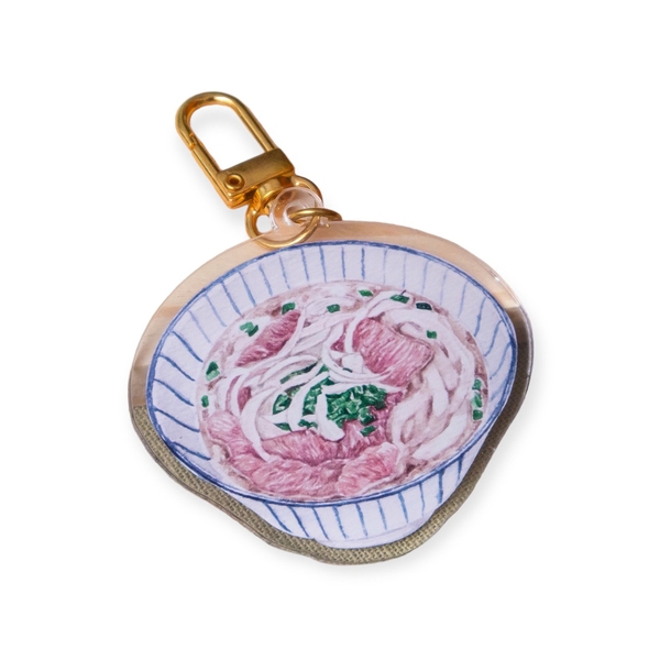 PHANHSHI STUDIO - ‘Phở Bò / Beef Pho’ Keychain