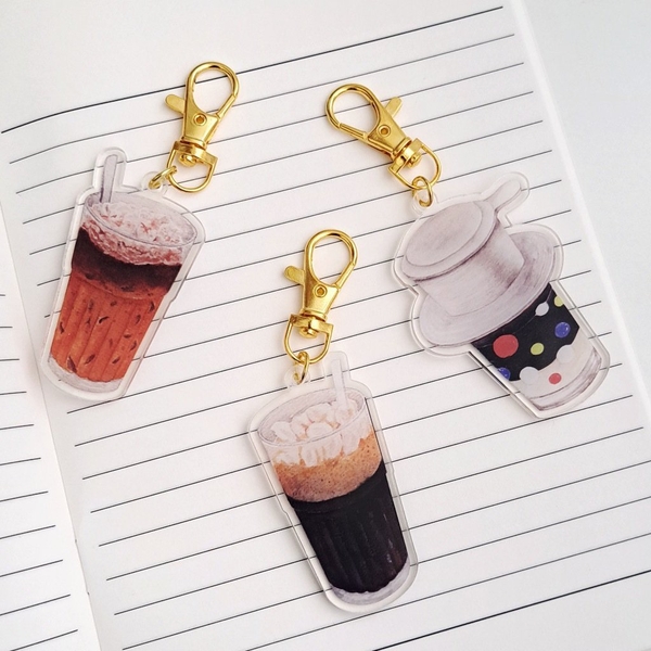 PHANHSHI STUDIO - ‘Vietnamese Milk Coffee’ Keychain