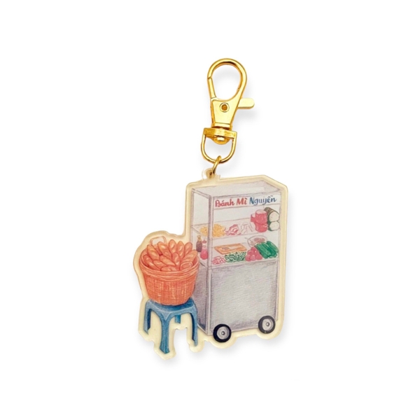 PHANHSHI STUDIO - ‘Bánh Mì Stand’ Keychain