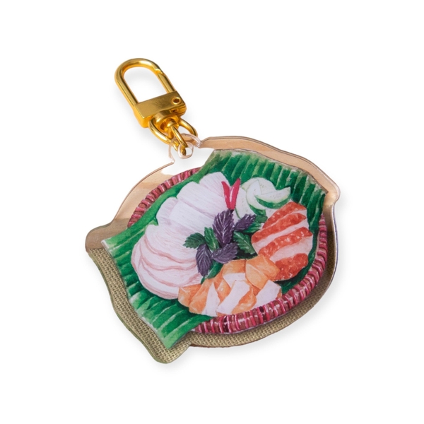 PHANHSHI STUDIO - ‘Bún Đậu’ Keychain