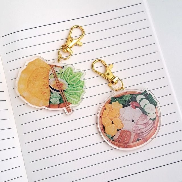 PHANHSHI STUDIO - ‘Bún Đậu’ Keychain