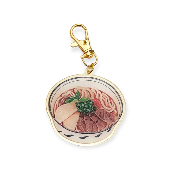 PHANHSHI STUDIO - ‘Bún Bò / Beef Noodle’ Keychain