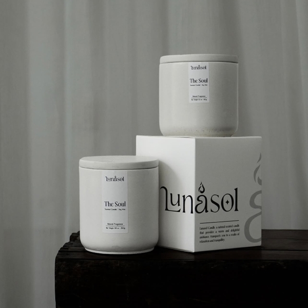 LUNASOL - 'The Soul' Scented Candle