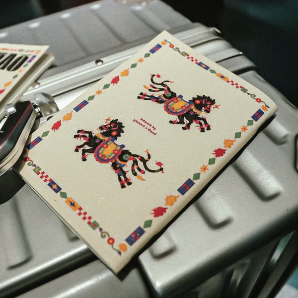 XLAND - 'Horses' Glitter Notebook