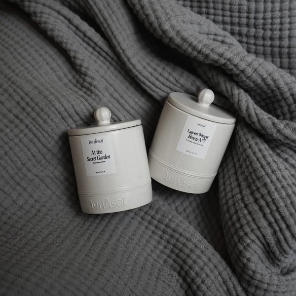 LUNASOL - 'Lagoon Whisper Breeze No.7' Scented Candle