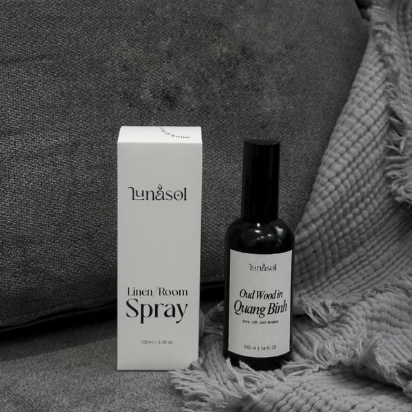 LUNASOL - 'Oud Wood In Quang Binh' Room & Linen Spray