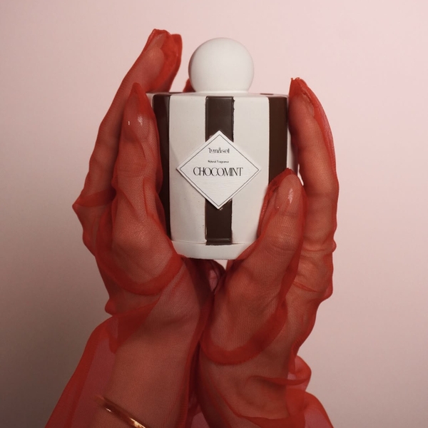 LUNASOL - 'Chocomint' Scented Candle