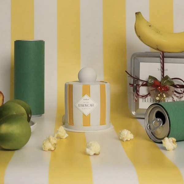 LUNASOL - 'Lemon Cake' Scented Candle