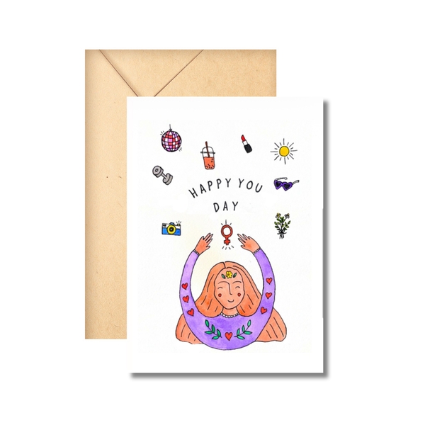 Made By Hattie - ‘Happy You Day’ Greeting Card