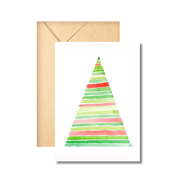 Made By Hattie - ‘Colorful Christmas Tree’ Christmas Card